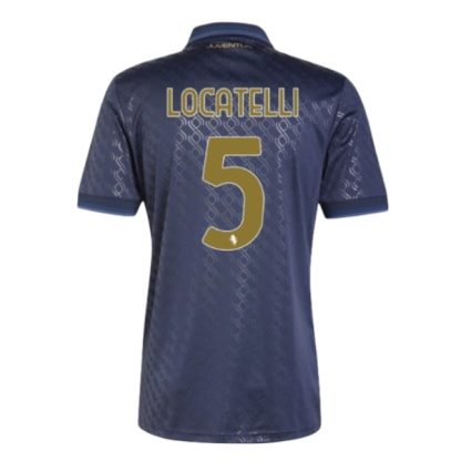 Köpa Juventus Tredjetröja 2024/25 Manuel Locatelli 5 Kortärmad