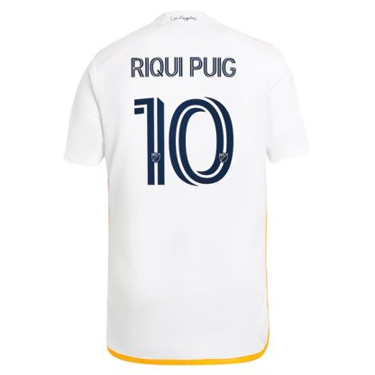 Köpa LA Galaxy Hemmatröja 2024/25 Riqui Puig 10 Kortärmad