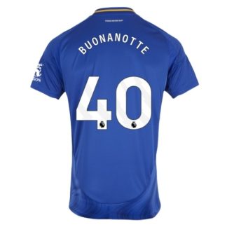 Köpa Leicester City Hemmatröja 2024/25 Facundo Buonanotte 40 Kortärmad