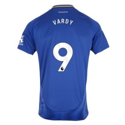 Köpa Leicester City Hemmatröja 2024/25 Jamie Vardy 9 Kortärmad