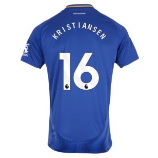 Köpa Leicester City Hemmatröja 2024/25 Victor Kristiansen 16 Kortärmad