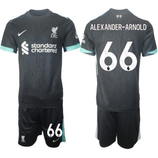 Köpa Liverpool Bortatröja 2024/25 Alexander-Arnold 66 Kortärmad (+ Korta byxor)