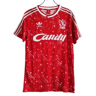 Köpa Liverpool Hemmatröja Retro 1989-1991 Kortärmad