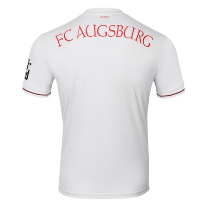 Billiga FC Augsburg Hemmatröja 2024/25 Kortärmad-1