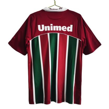 Billiga Fluminense Hemmatröja Retro 2008-2009 Kortärmad-1