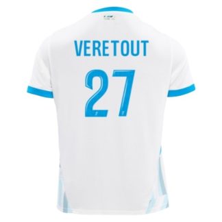 Billiga Olympique de Marseille Hemmatröja 2024/25 Jordan Veretout 27 Kortärmad