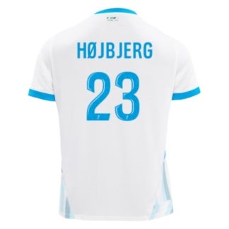 Billiga Olympique de Marseille Hemmatröja 2024/25 Pierre-Emile Højbjerg 23 Kortärmad