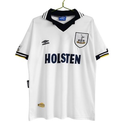 Billiga Tottenham Hotspur Hemmatröja Retro 1994-1995 Kortärmad