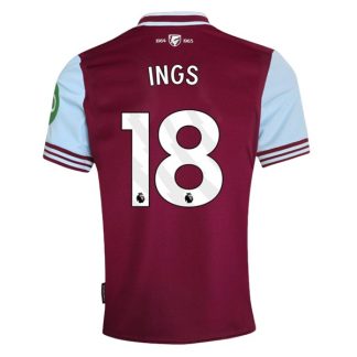 Billiga West Ham United Hemmatröja 2024/25 Danny Ings 18 Kortärmad