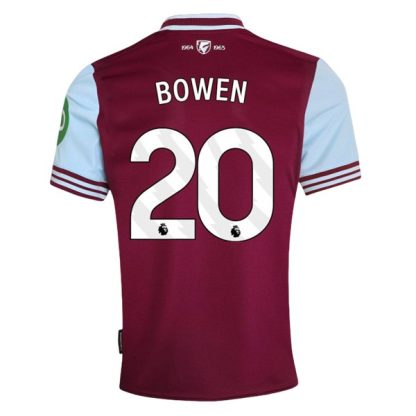 Billiga West Ham United Hemmatröja 2024/25 Jarrod Bowen 20 Kortärmad