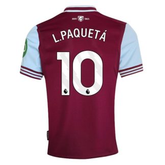 Billiga West Ham United Hemmatröja 2024/25 Lucas Paquetá 10 Kortärmad