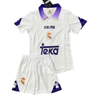 Köpa Barn Real Madrid Hemmatröja Retro 1997-1998 Kortärmad (+ Korta byxor)