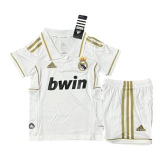 Köpa Barn Real Madrid Hemmatröja Retro 2011-2012 Kortärmad (+ Korta byxor)