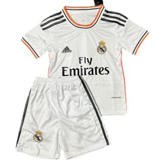 Köpa Barn Real Madrid Hemmatröja Retro 2013-2014 Kortärmad (+ Korta byxor)