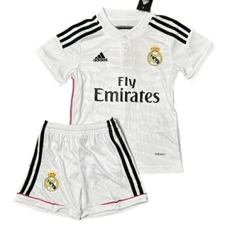 Köpa Barn Real Madrid Hemmatröja Retro 2014-2015 Kortärmad (+ Korta byxor)