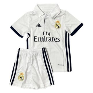 Köpa Barn Real Madrid Hemmatröja Retro 2016-2017 Kortärmad (+ Korta byxor)