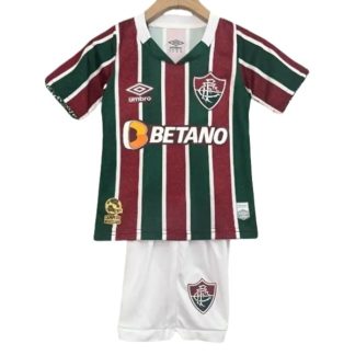 Köpa Fluminense FC Hemmatröja Barn 2024/25 Kortärmad (+ Korta byxor)