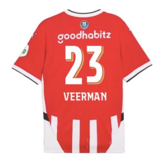 Köpa PSV Eindhoven Hemmatröja 2024/25 Joey Veerman 23 Kortärmad