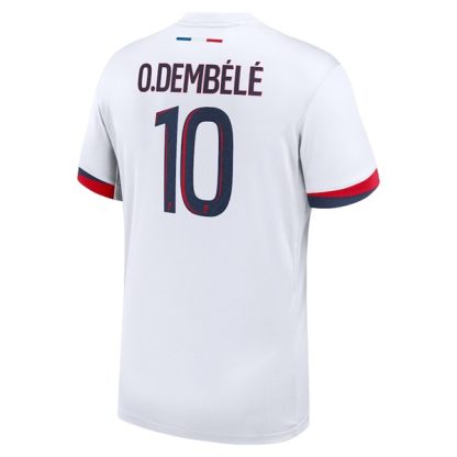 Köpa Paris Saint-Germain Bortatröja 2024/25 Ousmane Dembélé 10 Kortärmad