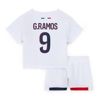 Köpa Paris Saint-Germain Bortatröja Barn 2024/25 Gonçalo Ramos 9 Kortärmad (+ Korta byxor)