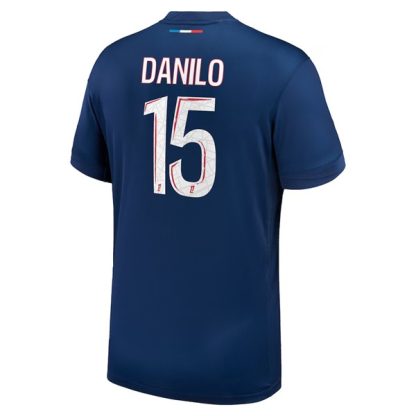 Köpa Paris Saint-Germain Hemmatröja 2024/25 Danilo Pereira 15 Kortärmad