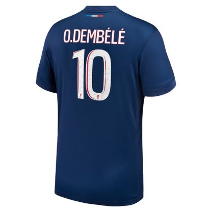 Köpa Paris Saint-Germain Hemmatröja 2024/25 Ousmane Dembélé 10 Kortärmad