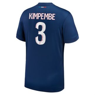 Köpa Paris Saint-Germain Hemmatröja 2024/25 Presnel Kimpembe 3 Kortärmad