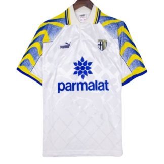 Köpa Parma Calcio 1913 Hemmatröja Retro 1995-1997 Kortärmad