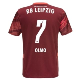 Köpa RB Leipzig Bortatröja 2024/25 Dani Olmo 7 Kortärmad