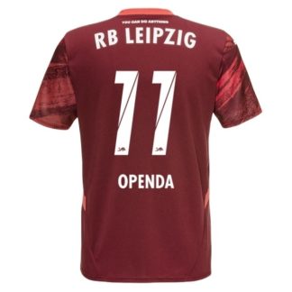 Köpa RB Leipzig Bortatröja 2024/25 Openda 11 Kortärmad