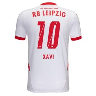 Köpa RB Leipzig Hemmatröja 2024/25 Xavi Simons 10 Kortärmad