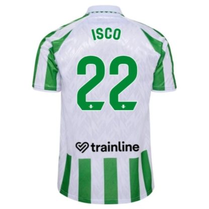 Köpa Real Betis Balompié Hemmatröja 2024/25 Isco 22 Kortärmad