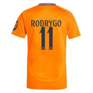 Köpa Real Madrid Bortatröja 2024/25 Rodrygo 11 Kortärmad