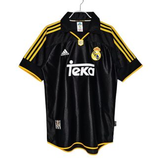 Köpa Real Madrid Bortatröja Retro 1999-2001 Kortärmad