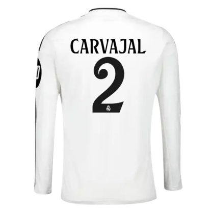 Köpa Real Madrid Hemmatröja 2024/25 Daniel Carvajal 2 Långärmad