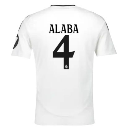 Köpa Real Madrid Hemmatröja 2024/25 David Alaba 4 Kortärmad