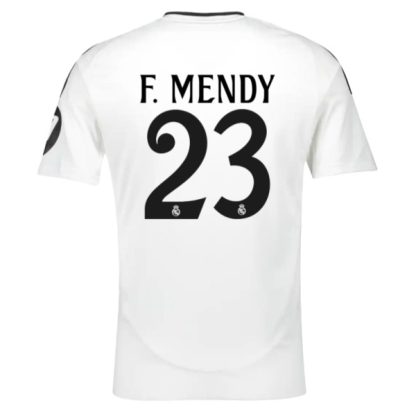 Köpa Real Madrid Hemmatröja 2024/25 Ferland Mendy 23 Kortärmad