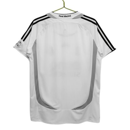 Köpa Real Madrid Hemmatröja Retro 2006-2007 Kortärmad-1