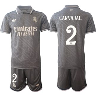 Köpa Real Madrid Tredjetröja 2024/25 Daniel Carvajal 2 Kortärmad (+ Korta byxor)