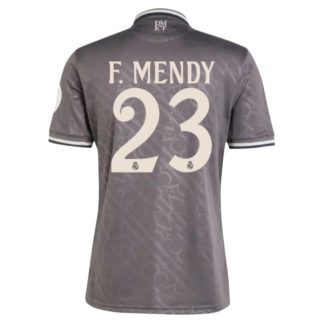 Köpa Real Madrid Tredjetröja 2024/25 Ferland Mendy 23 Kortärmad