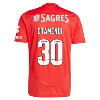 Köpa SL Benfica Hemmatröja 2024/25 Nicolás Otamendi 30 Kortärmad