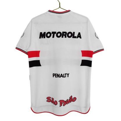 Köpa São Paulo FC Hemmatröja Retro 2000-2001 Kortärmad-1