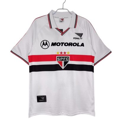 Köpa São Paulo FC Hemmatröja Retro 2000 Kortärmad