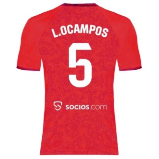 Köpa Sevilla FC Bortatröja 2024/25 Lucas Ocampos 5 Kortärmad