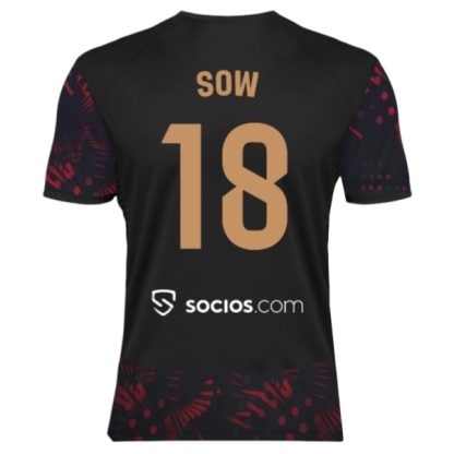 Köpa Sevilla FC Tredjetröja 2024/25 Djibril Sow 18 Kortärmad