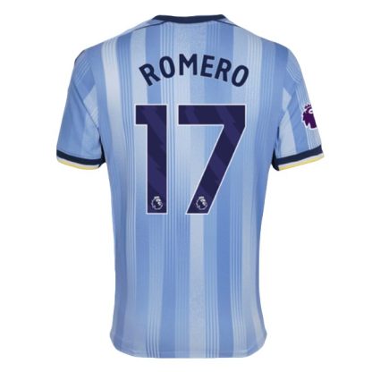 Köpa Tottenham Hotspur Bortatröja 2024/25 Cristian Romero 17 Kortärmad