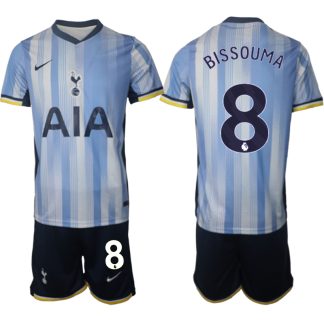 Köpa Tottenham Hotspur Bortatröja 2024/25 Yves Bissouma 8 Kortärmad (+ Korta byxor)