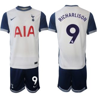 Köpa Tottenham Hotspur Hemmatröja 2024/25 Richarlison 9 Kortärmad (+ Korta byxor)