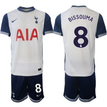 Köpa Tottenham Hotspur Hemmatröja 2024/25 Yves Bissouma 8 Kortärmad (+ Korta byxor)