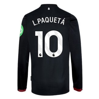 Köpa West Ham United Bortatröja 2024/25 Lucas Paquetá 10 Långärmad